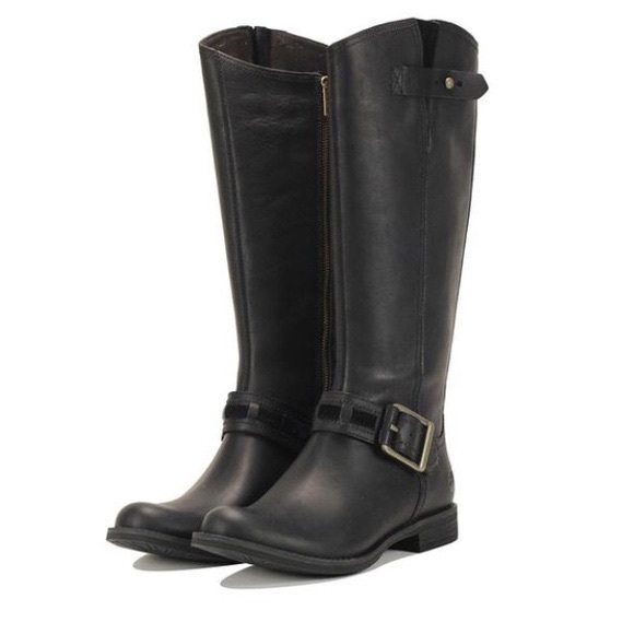 Timberland Savin Hill Leather Knee Hi Riding Boots - Picture 1 of 14